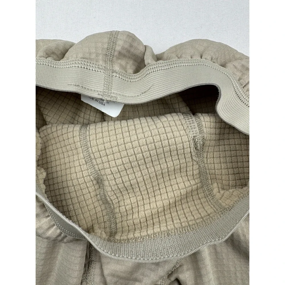 POLARTEC GEN 3 Drawers Mid-Weight‎ Bottom COLD WEATHER Size Small Regular Tan